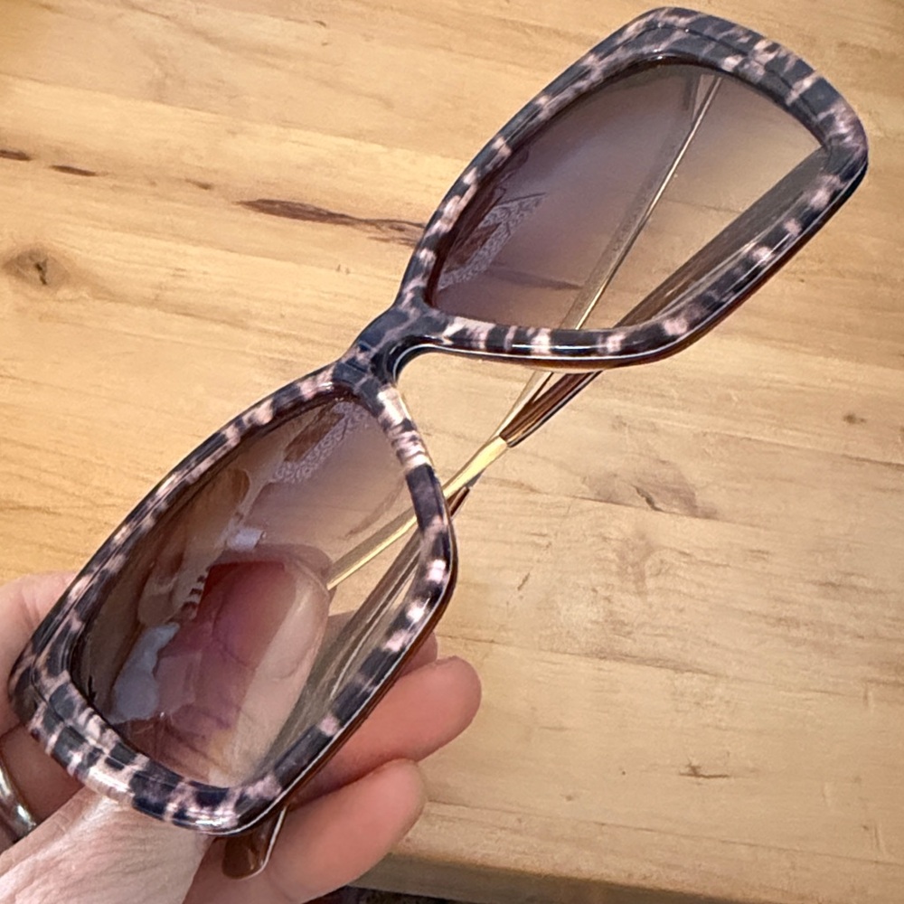 Diff sunglasses Becky II tortoise shell - image 2